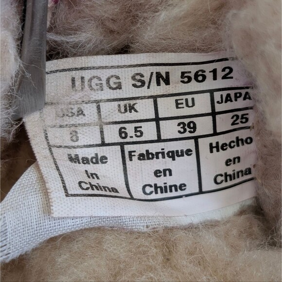 UGG Dakota 5612 Shearling-Lined Suede Slippers - Picture 8 of 8